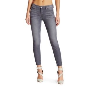 JOE'S THE FINN ANKLE RAW HEM MIDRISE SKINNY JEANS